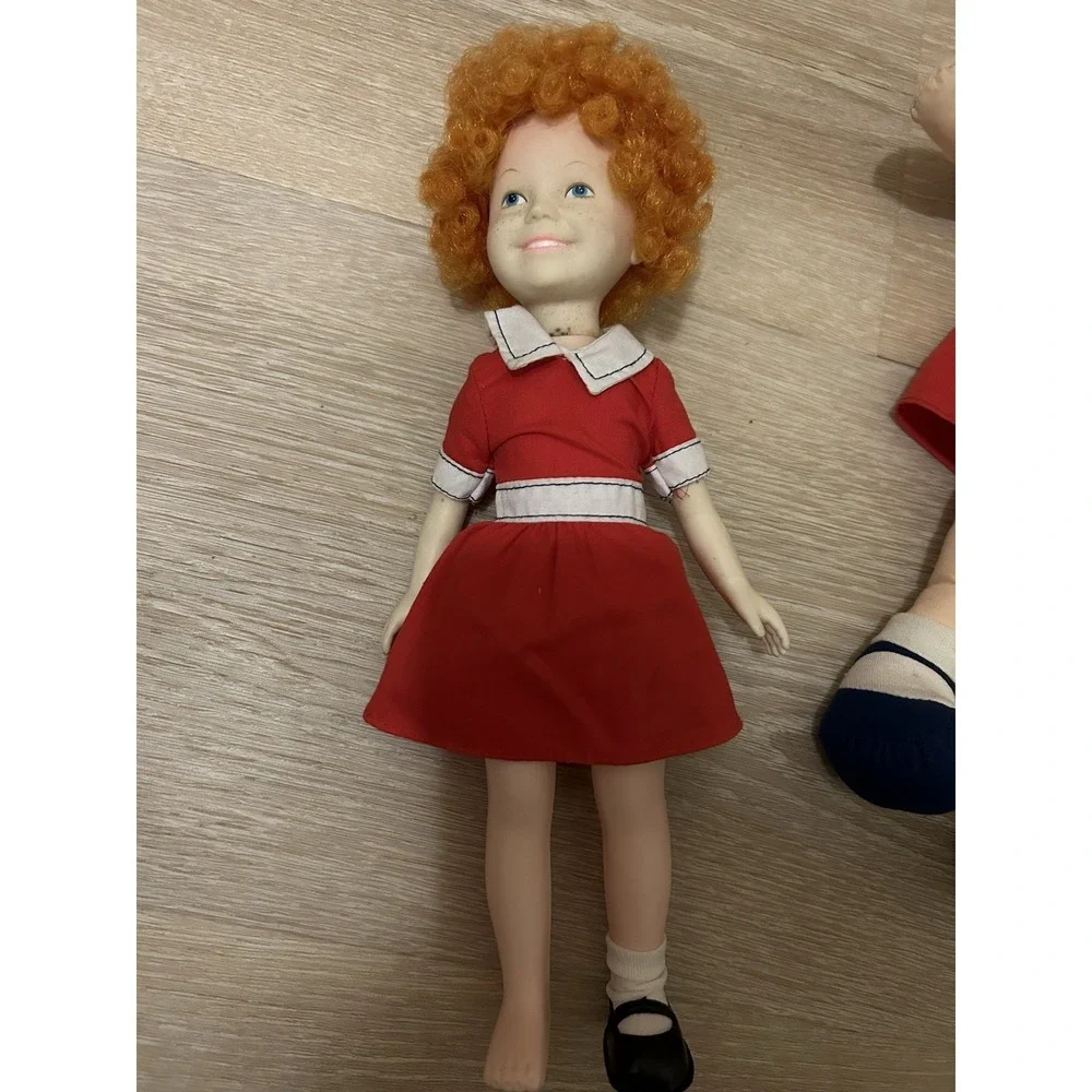 Vintage 1980s LITTLE Orphan ANNIE Doll Lot Set Of 3‎ Sun Will Come Out Tomorrow